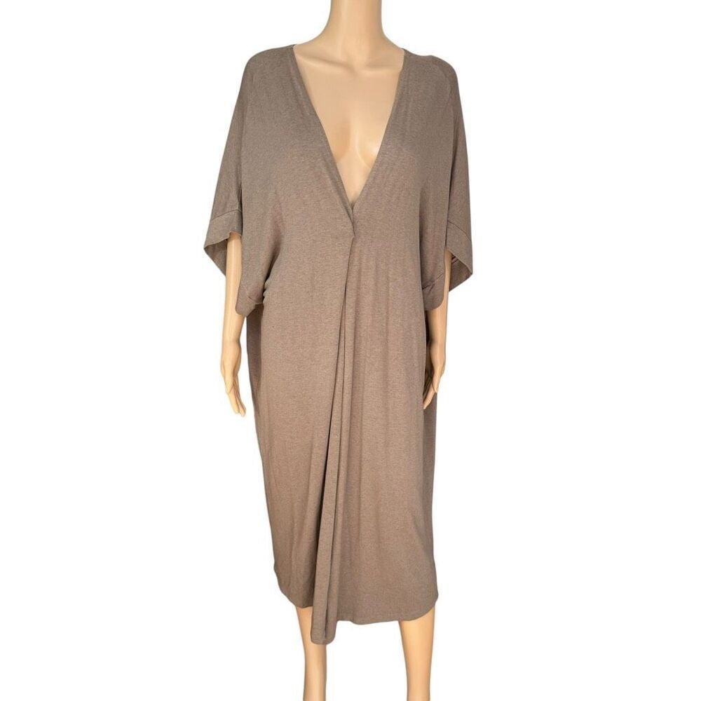 Bryn Walker Ezra Open Front Cardigan Eyrie NEW Size L Rayon Blend Relaxed